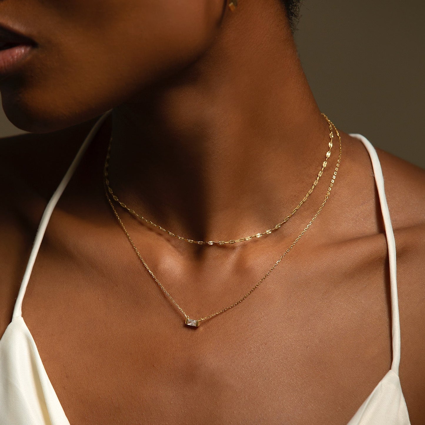 Amere - Baguette Necklace