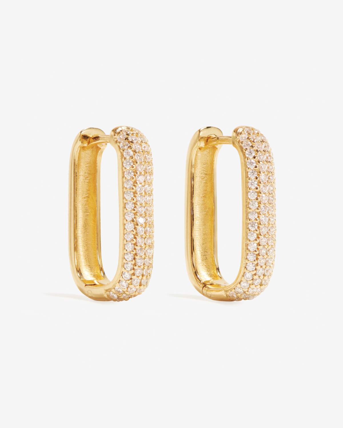 Chloe - Pavé Earrings
