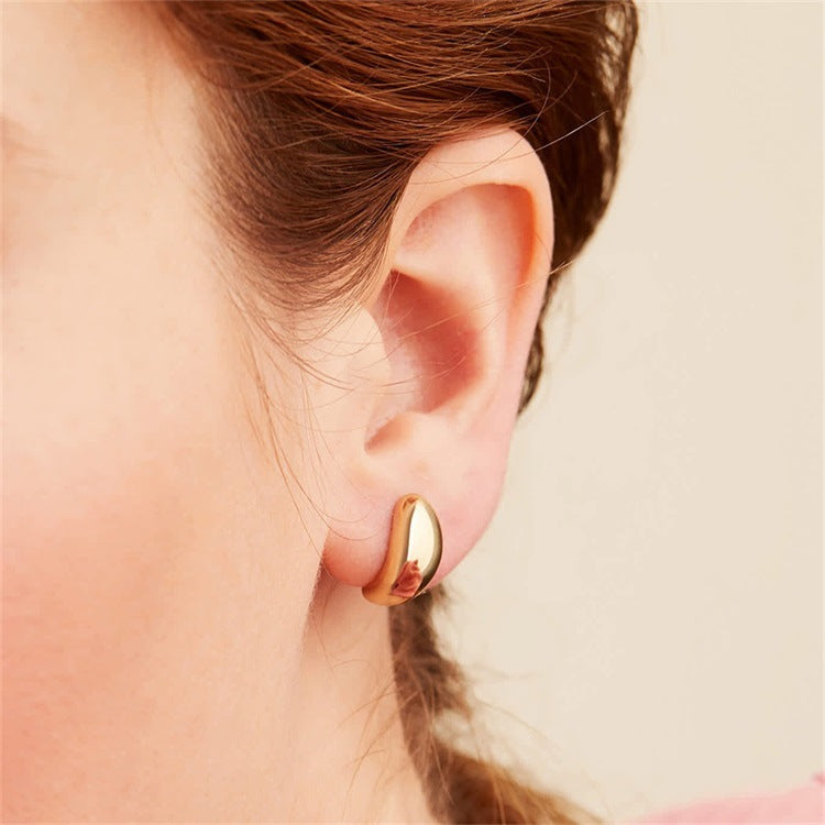 Celeste - Gold Drop Earrings