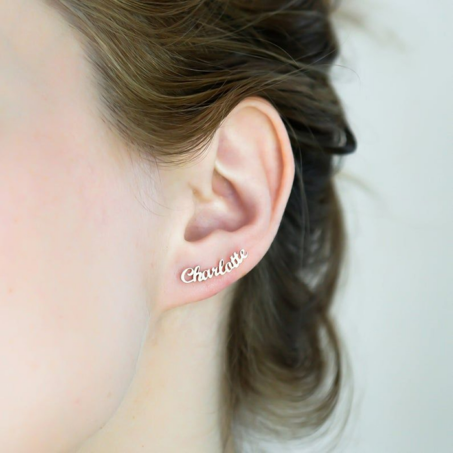 Custom Name Earrings - Minimalist Earrings