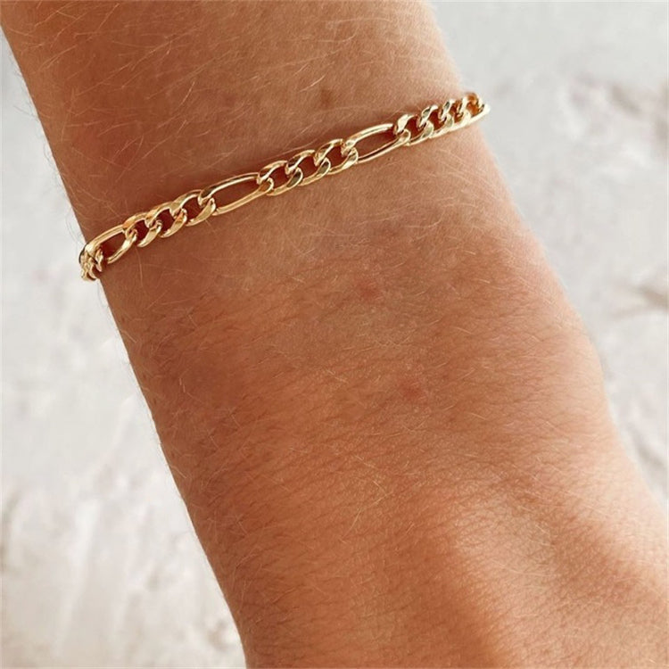 Saturn - Gold Chain Bracelet