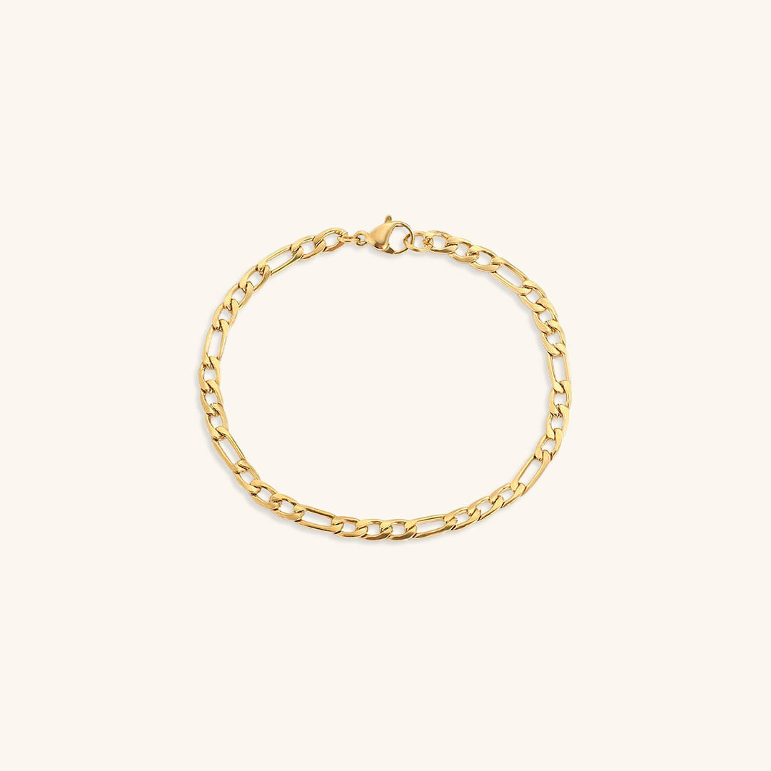 Saturn - Gold Chain Bracelet