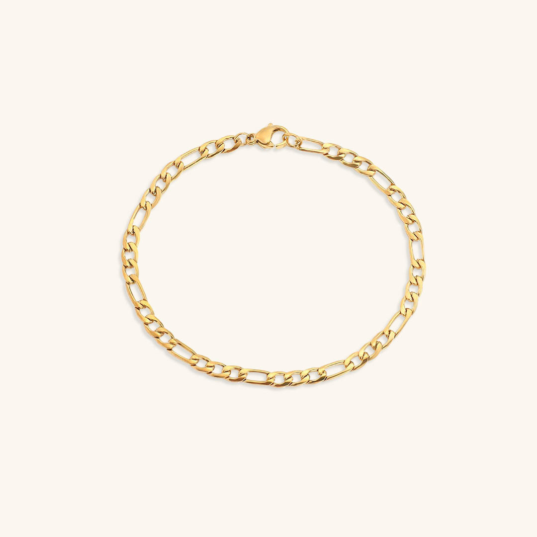 Saturn - Gold Chain Bracelet