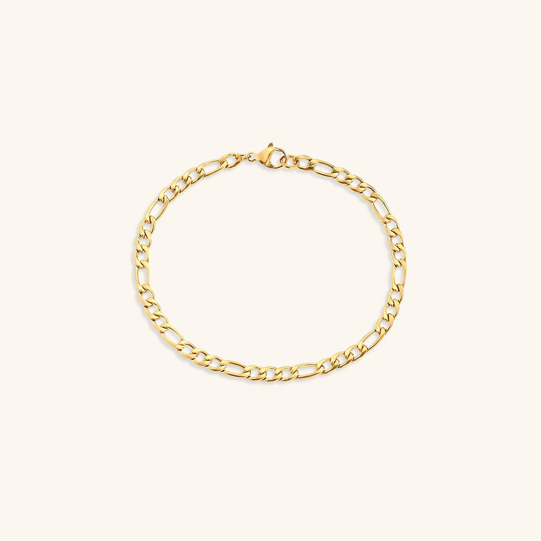 Saturn - Gold Chain Bracelet