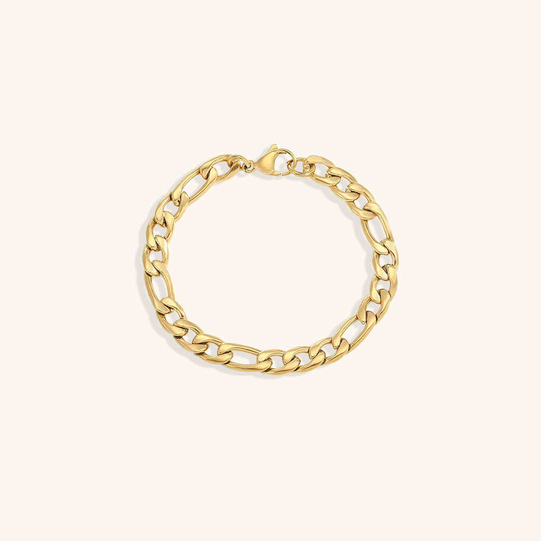 Saturn - Gold Chain Bracelet