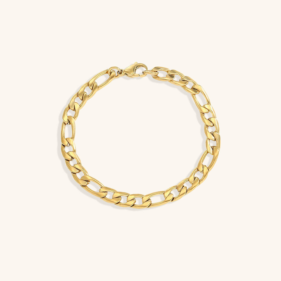 Saturn - Gold Chain Bracelet