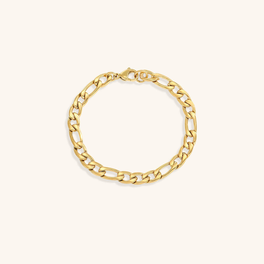 Saturn - Gold Chain Bracelet
