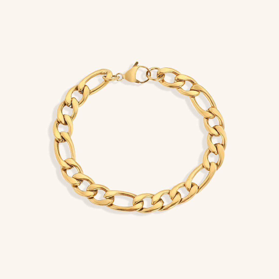 Saturn - Gold Chain Bracelet