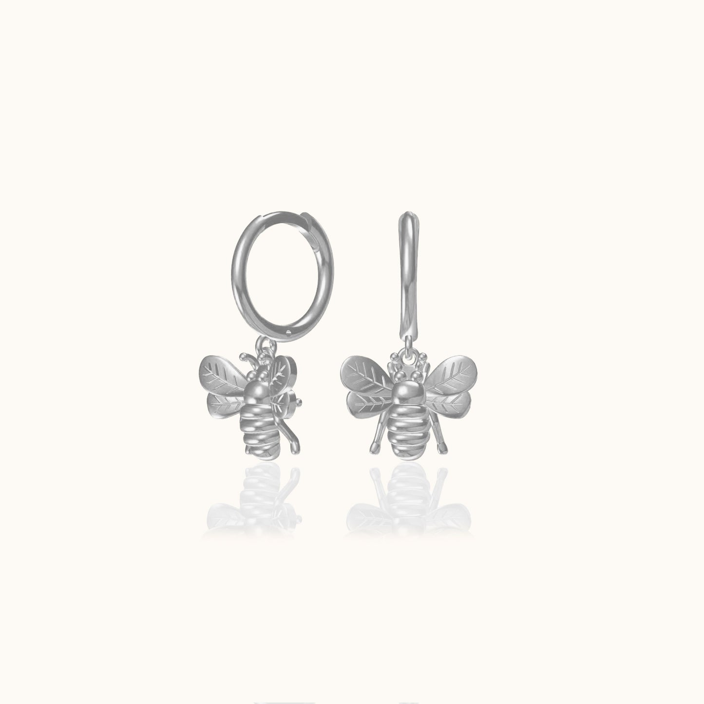 Lien - Delicate Bee Earrings