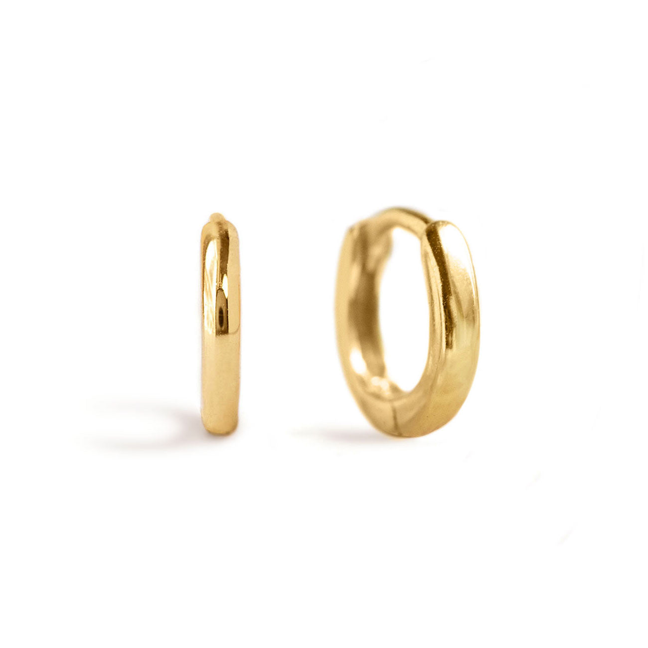 Small Huggie Hoop Earrings