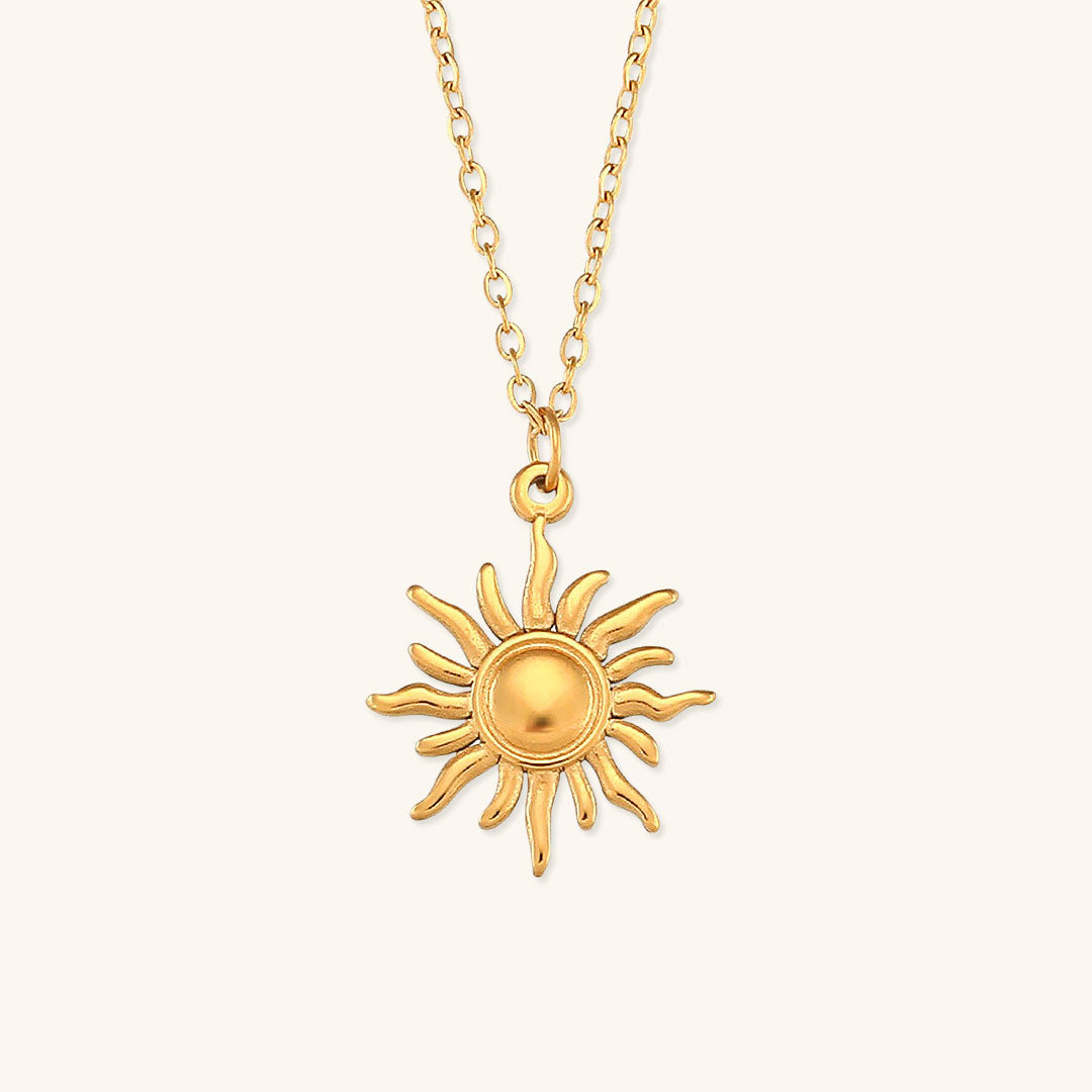 Eliora - Golden Sun Necklace