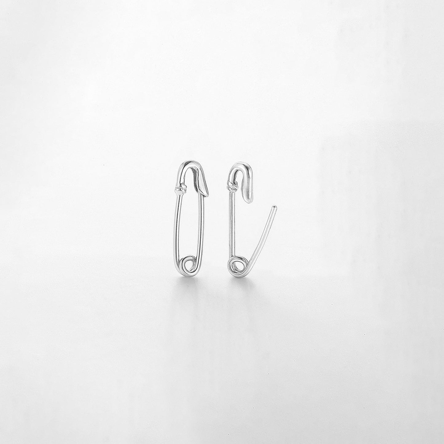 Eden - Small Safety Pin Earrings