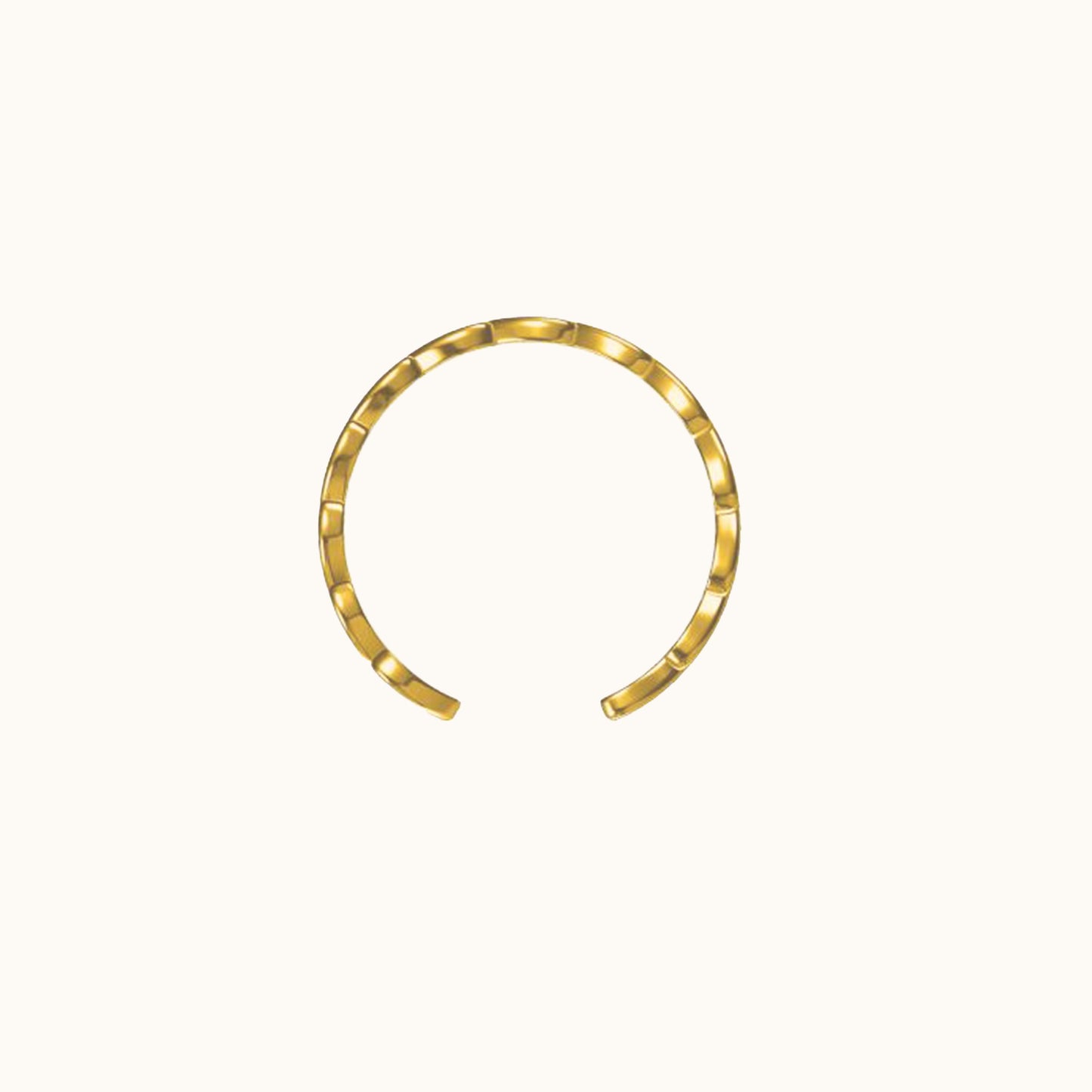 Jia - Hollow Heart Ring