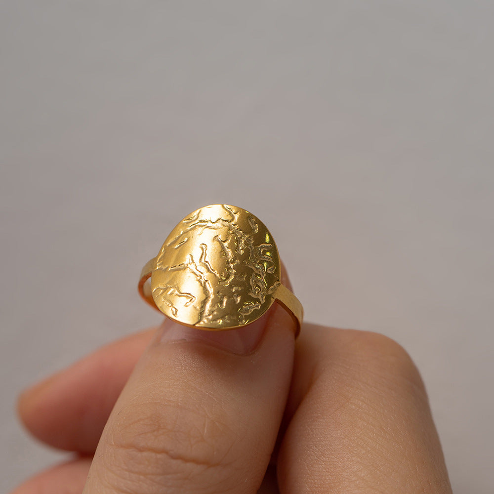 Sabrina - Gold Piece Ring