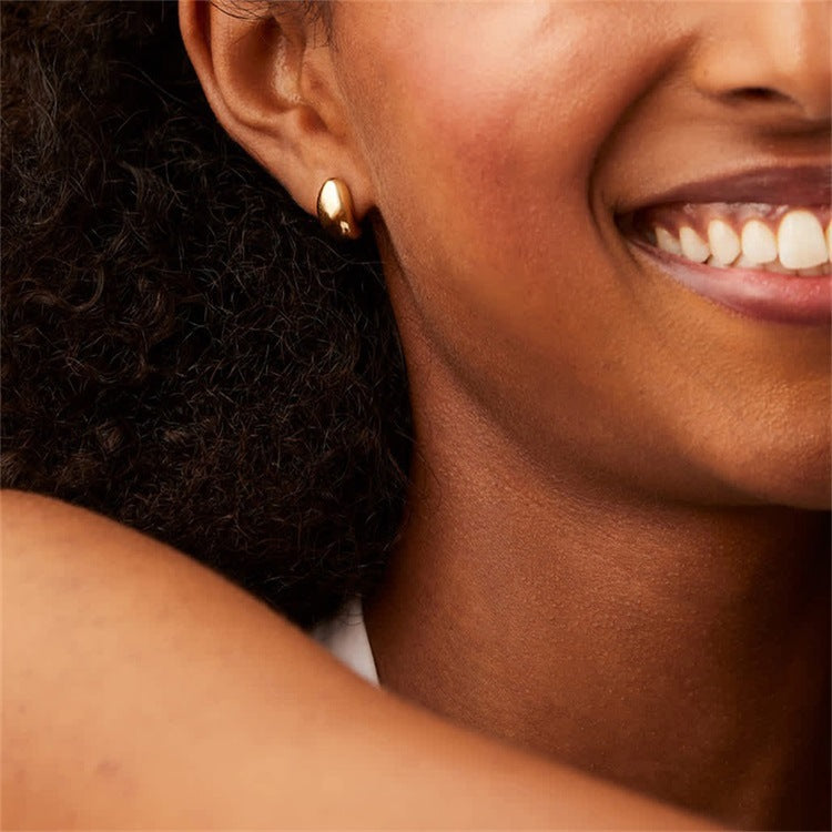 Celeste - Gold Drop Earrings