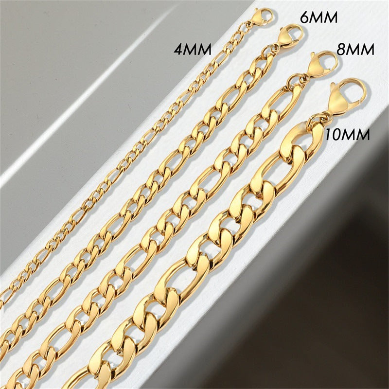 Saturn - Gold Chain Bracelet