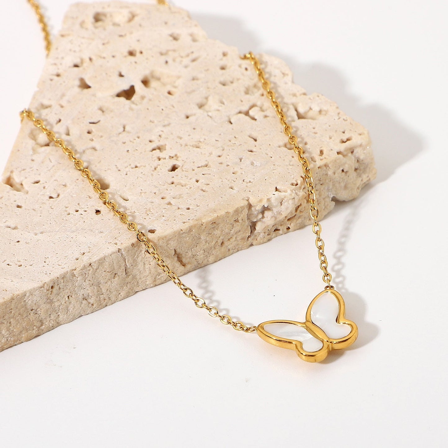 Butterfly - Mother of Pearl Necklace