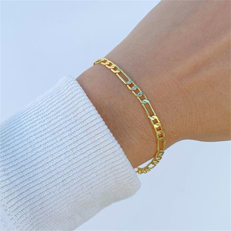 Saturn - Gold Chain Bracelet