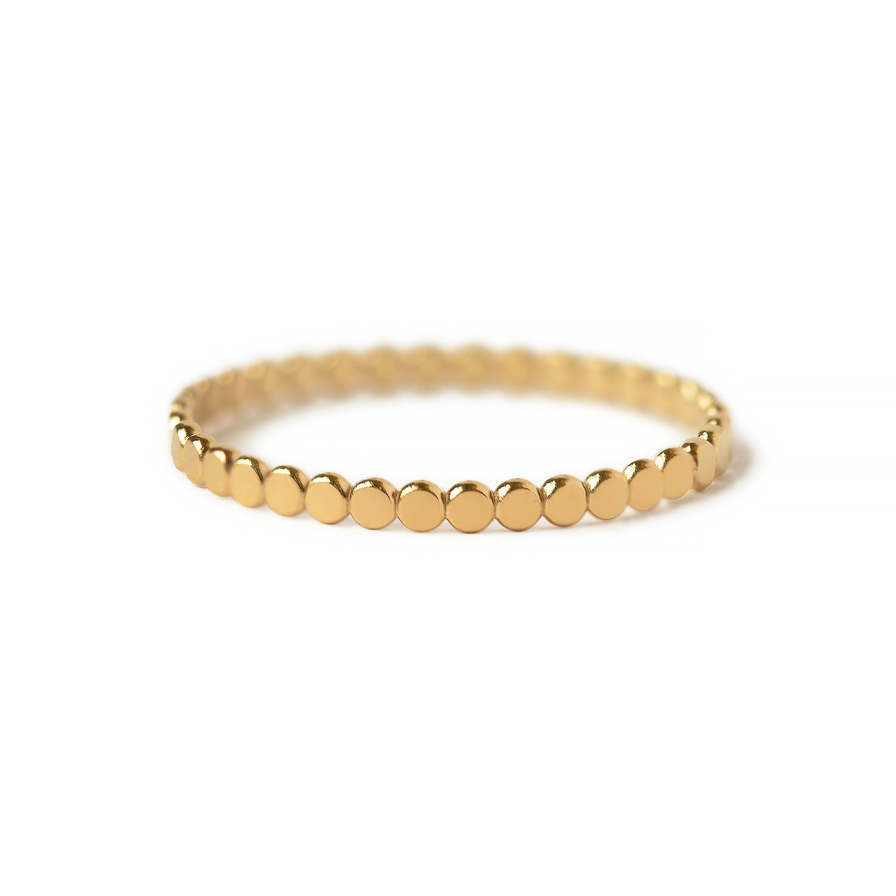 Luna - Flat Pearl Ring