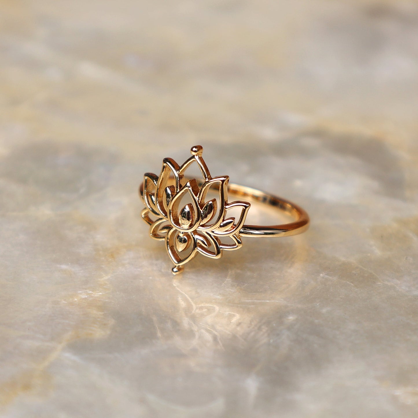 Lotusblume - Delicate Ring