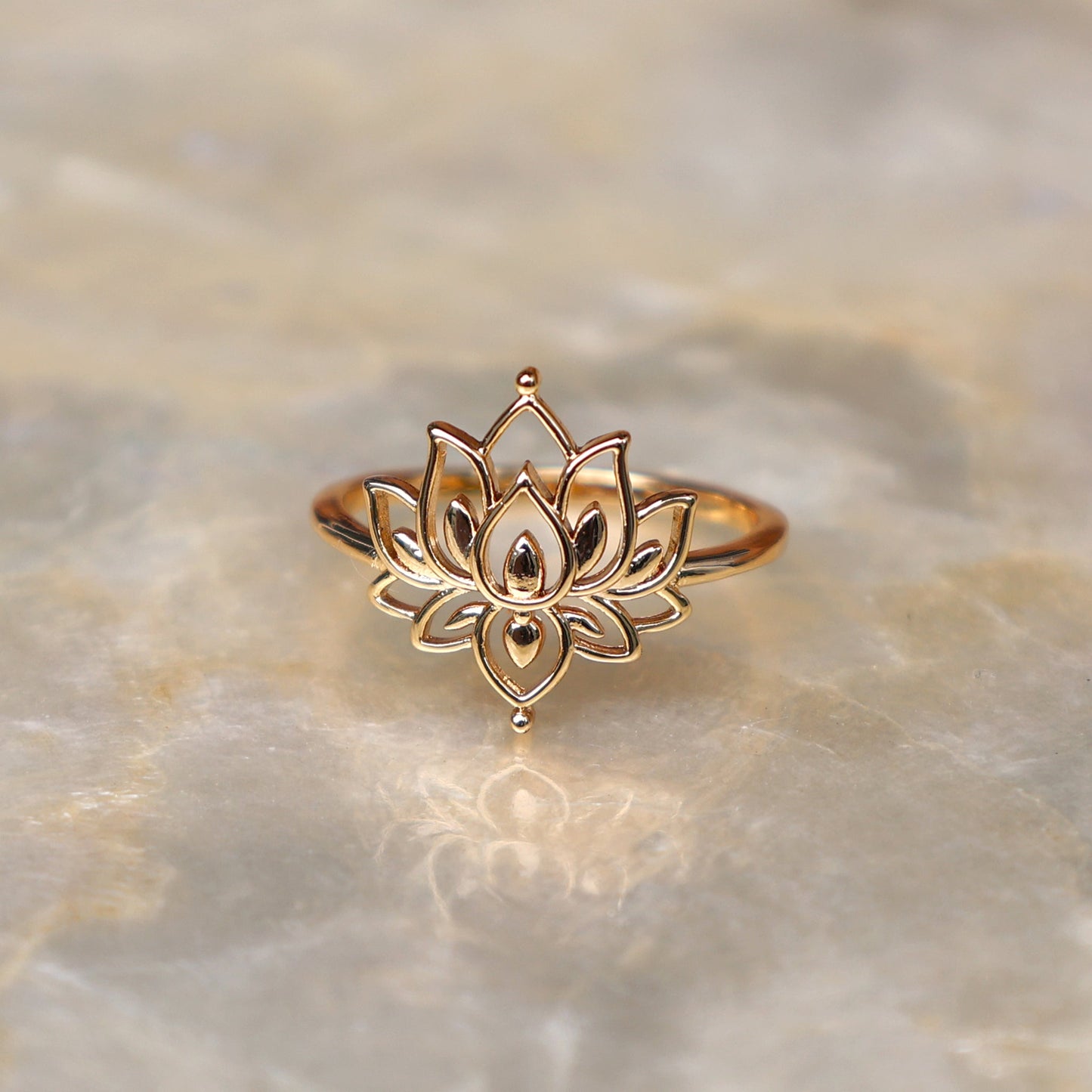 Lotusblume - Delicate Ring
