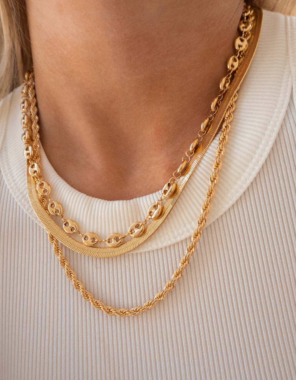 Layered Oval Chain