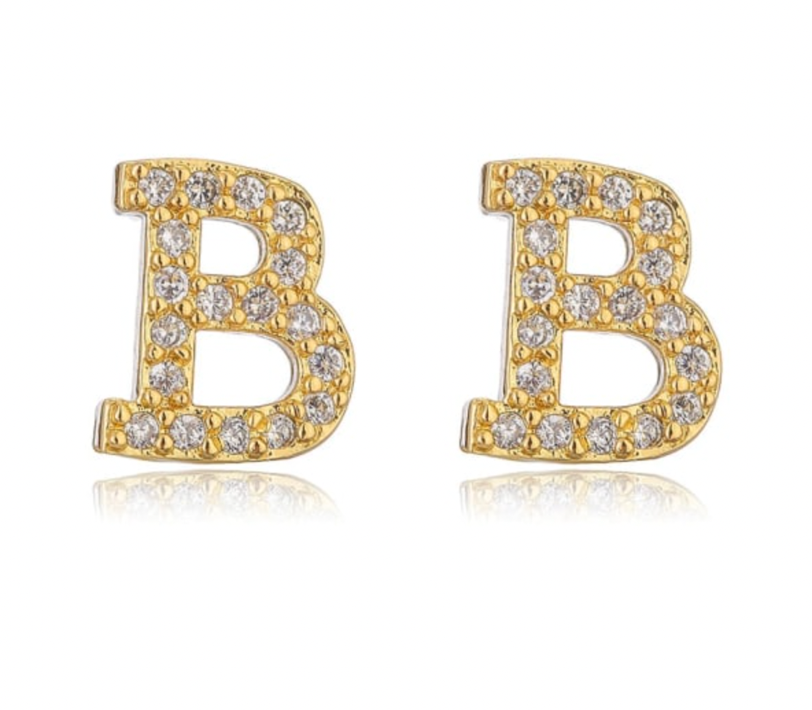 Taylor - Initial Letter Earrings
