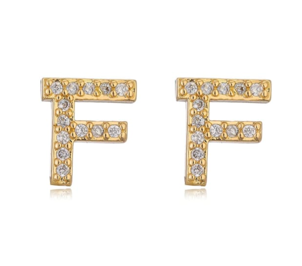 Taylor - Initial Letter Earrings
