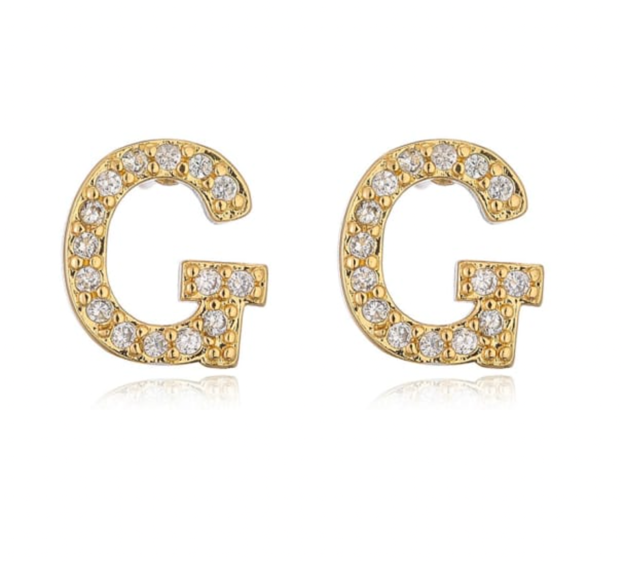 Taylor - Initial Letter Earrings