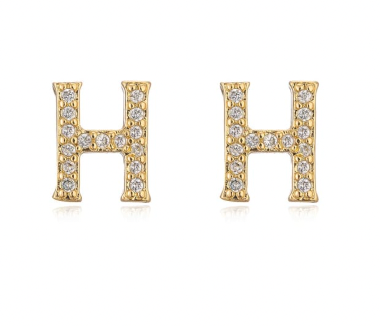 Taylor - Initial Letter Earrings