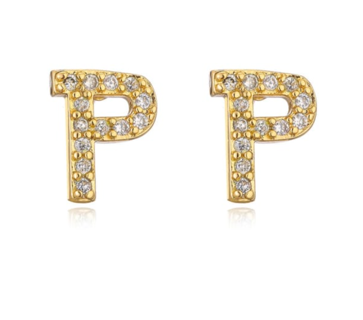 Taylor - Initial Letter Earrings