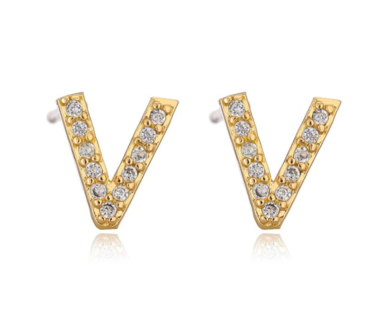 Taylor - Initial Letter Earrings