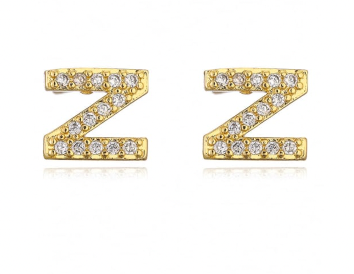 Taylor - Initial Letter Earrings