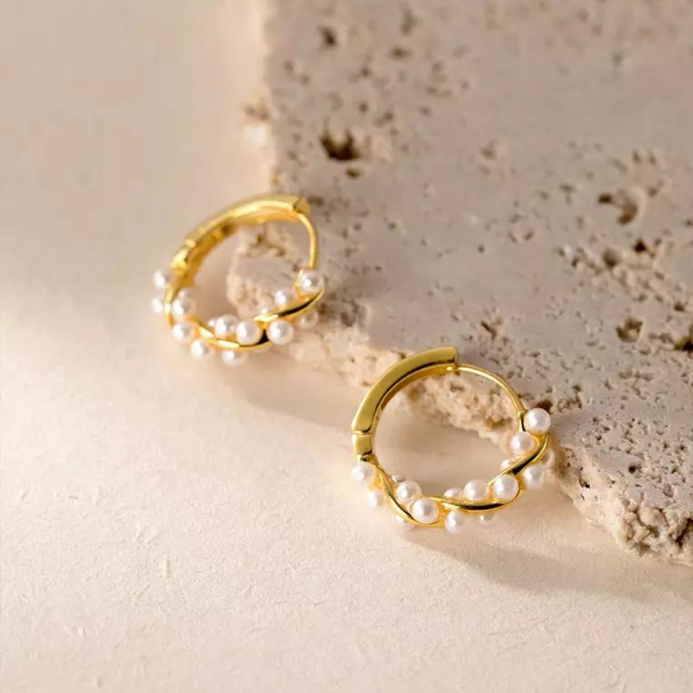 Artificial Pearl Earrings - Elegant Pearl Earrings