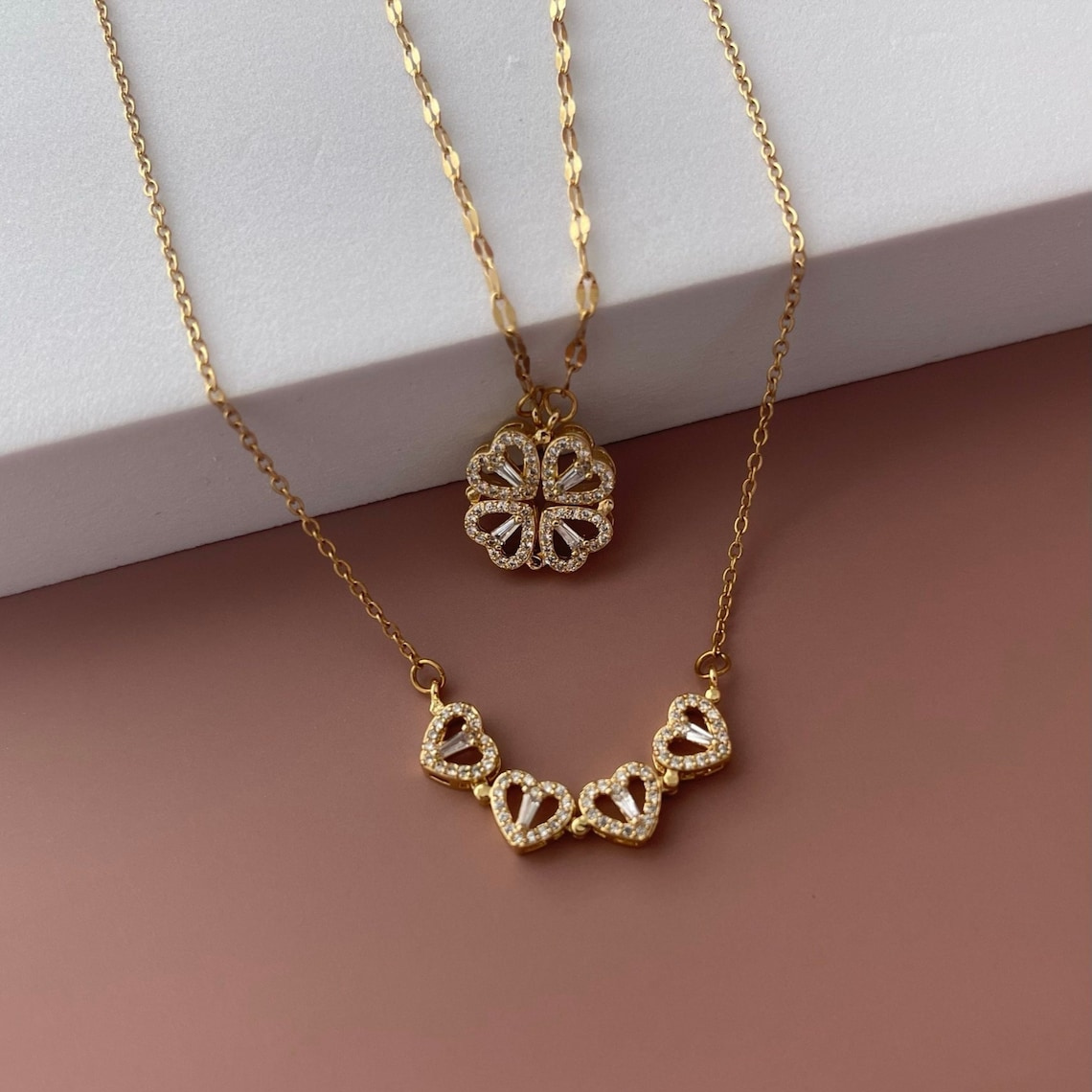 Four-Leaf Clover Necklace