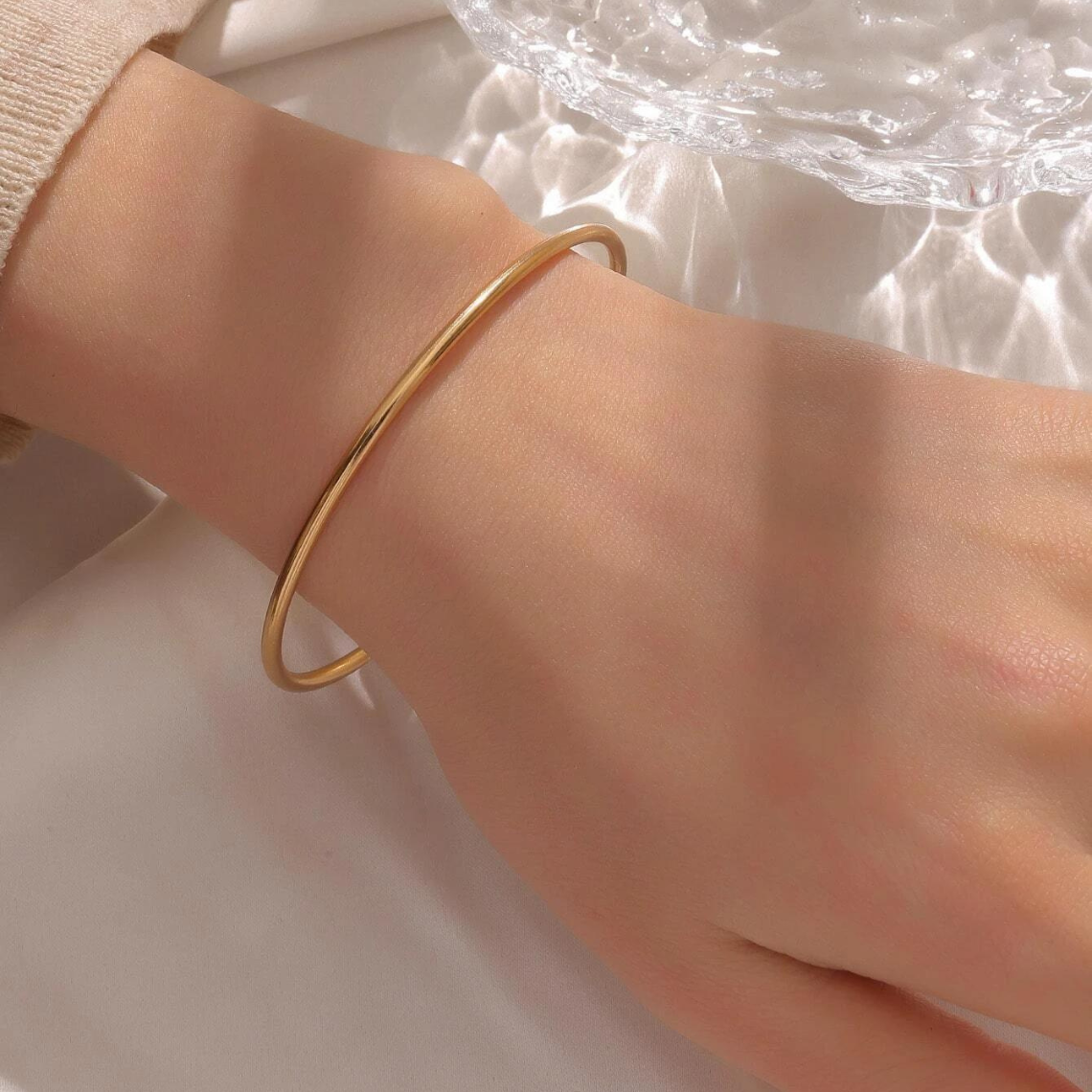 Classic Bracelet - Sliding Gold Bracelet