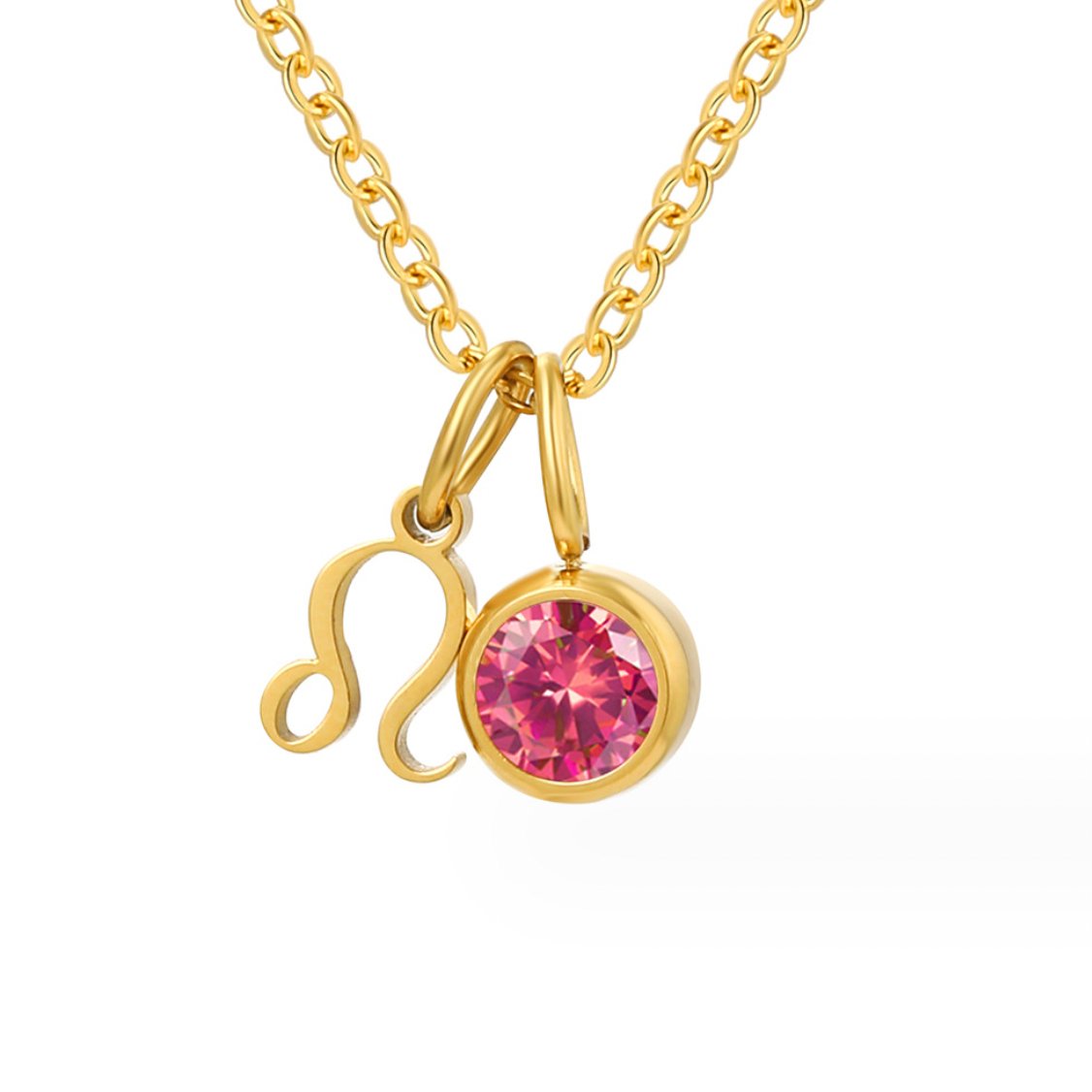 Shay – Zodiac Necklace with Birthstone
