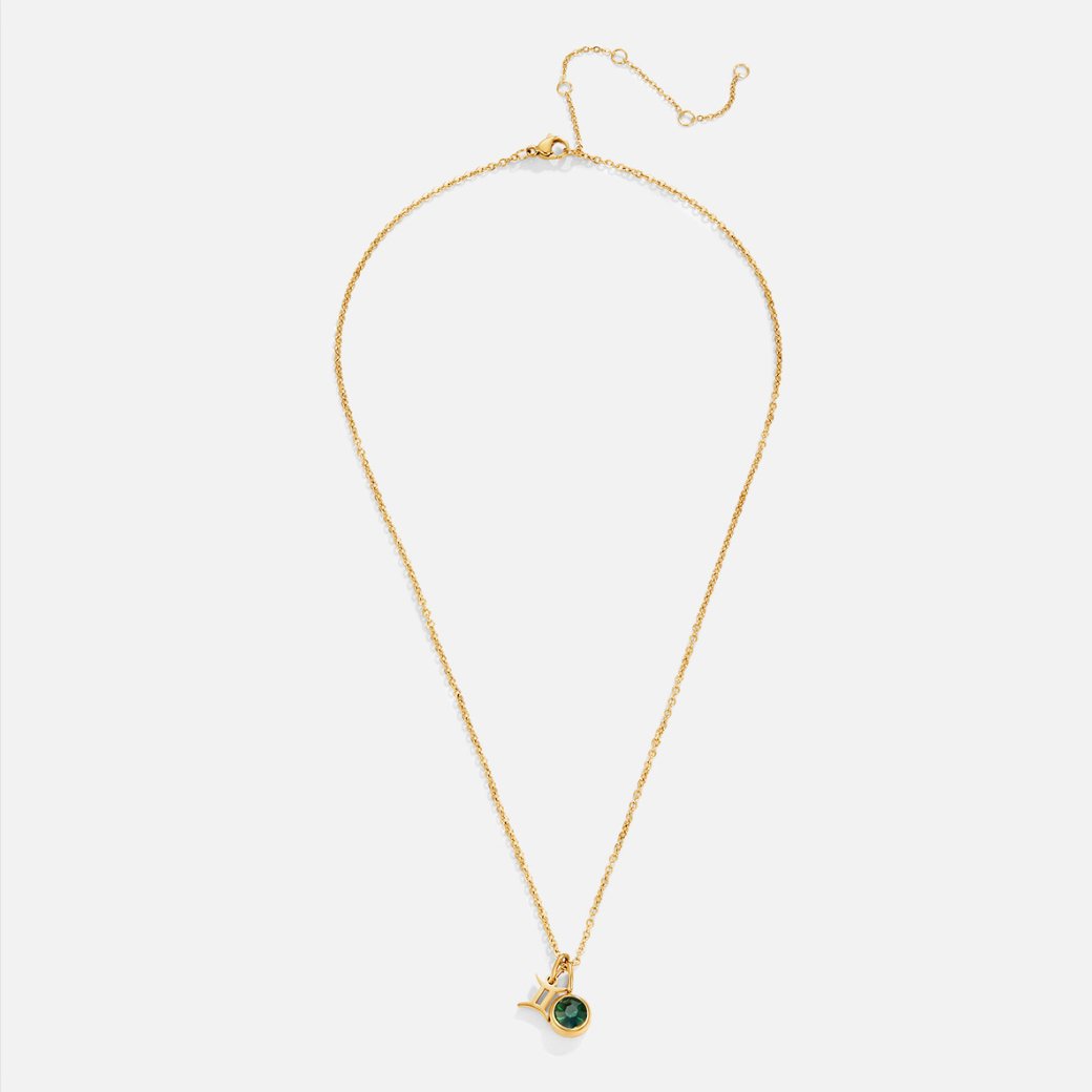 Shay – Zodiac Necklace with Birthstone