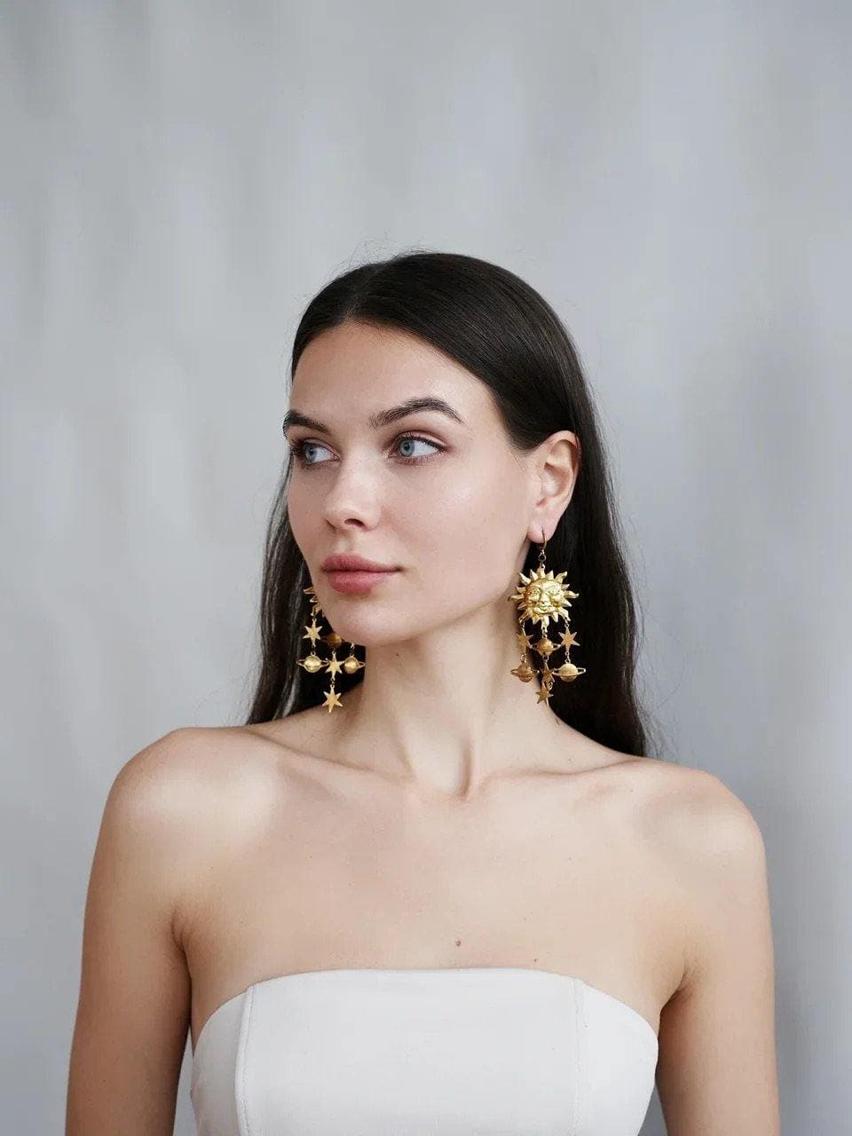 Celestials - Sun and Stellar Astrology Earrings