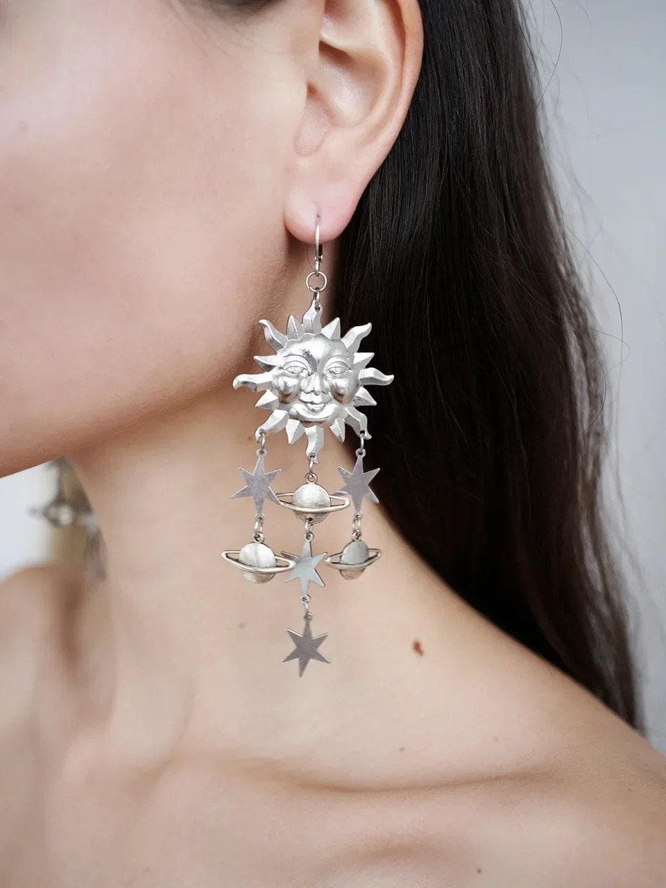 Celestials - Sun and Stellar Astrology Earrings