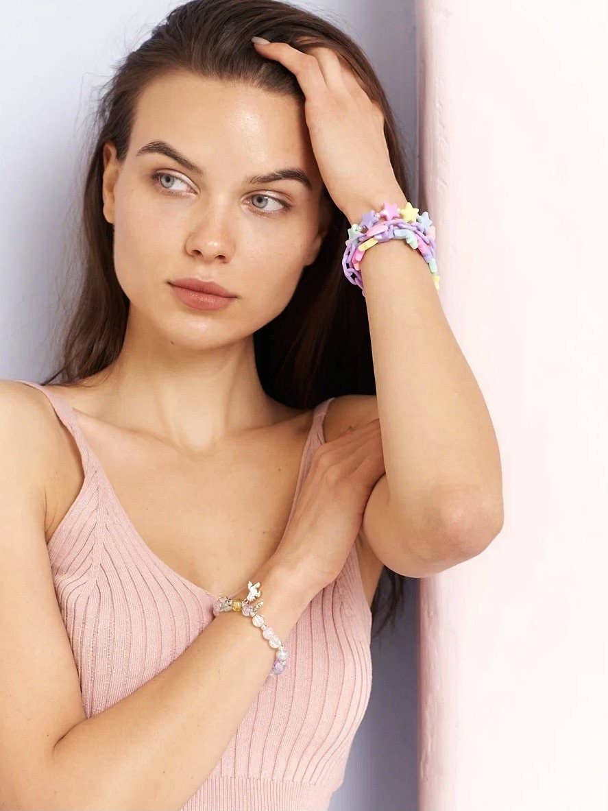 Dreamy - Pearl Bracelet with Unicorn Pendant