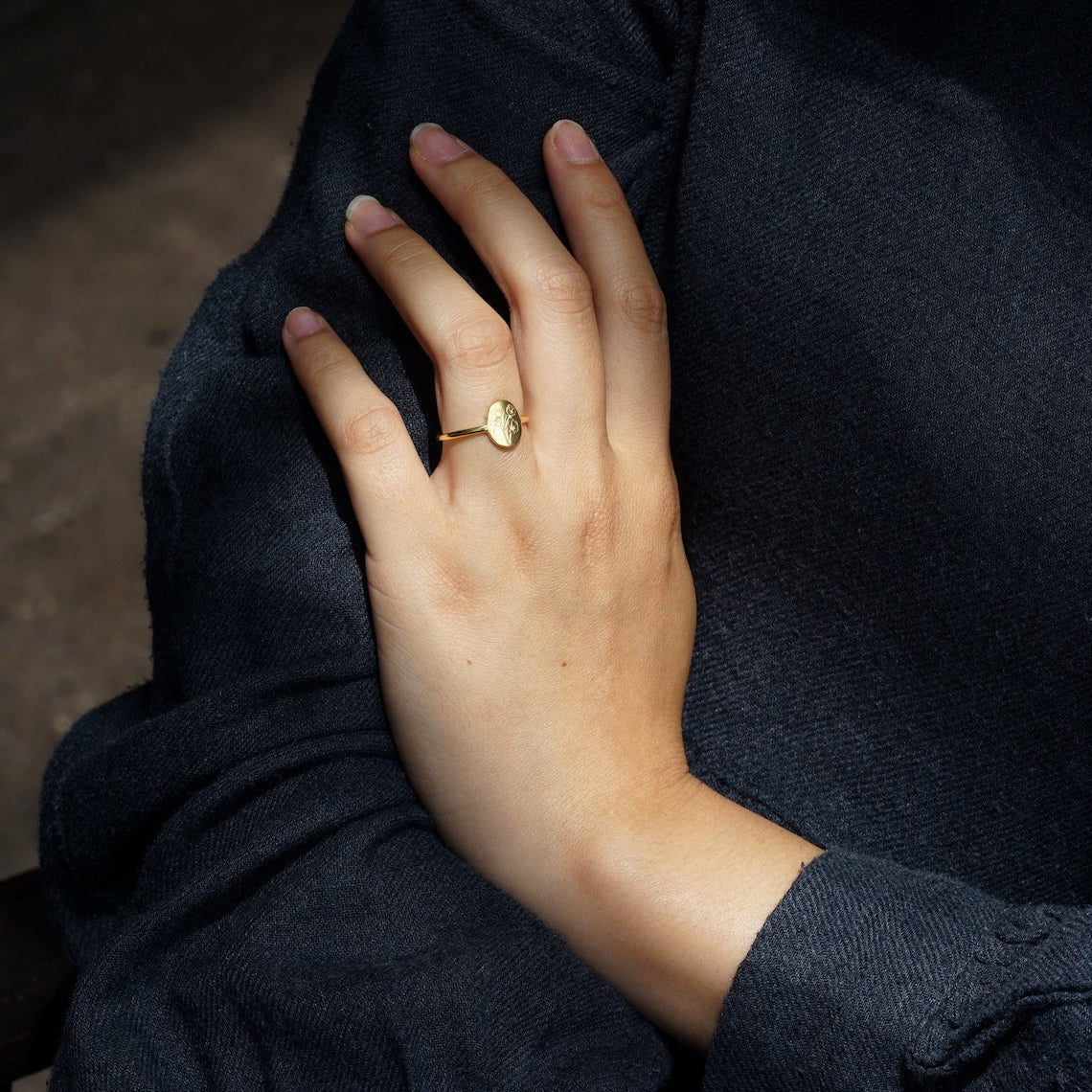 Birth Flower Ring - Delicate Custom Ring