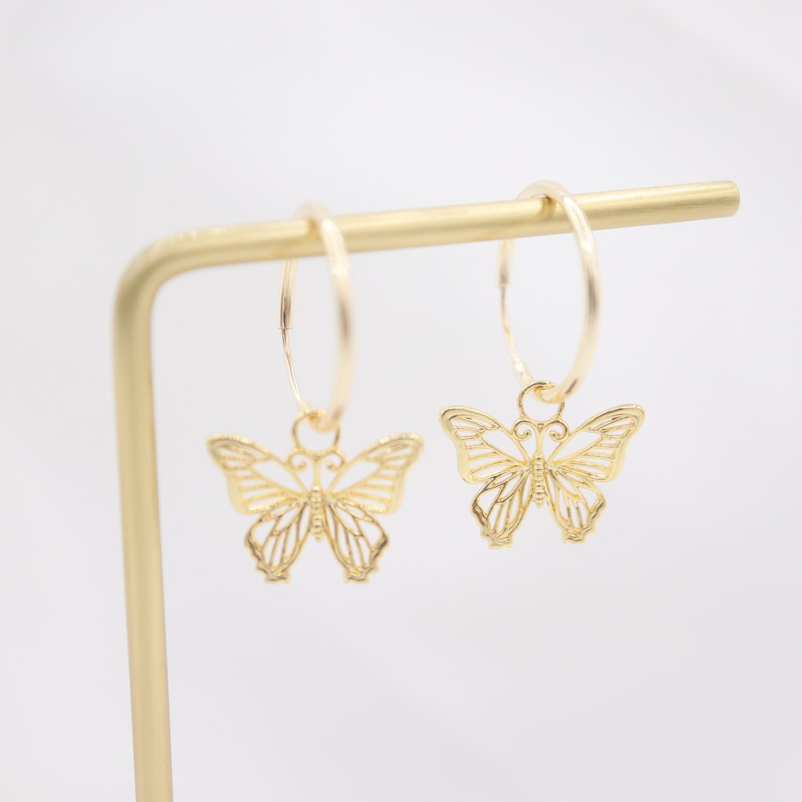 Butterfly Earrings - Hollow Hanging Butterfly