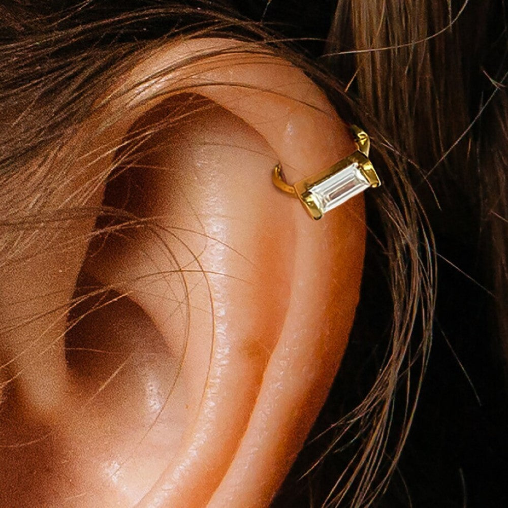 Diamond Earrings - Baguette Earrings