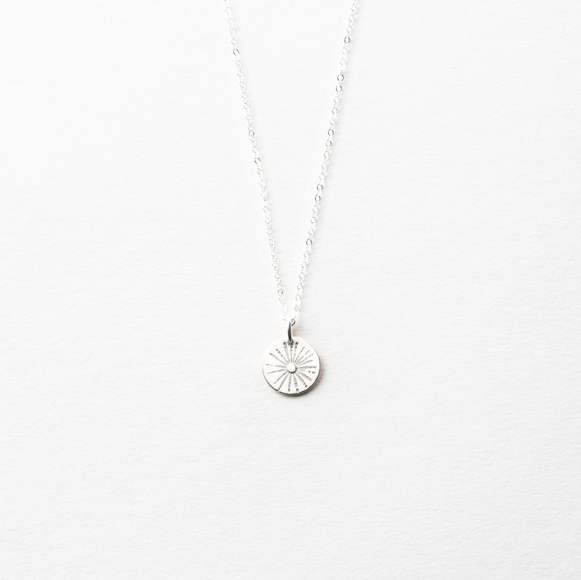 Sun Rays Necklace - Necklace with Small Sun Charms