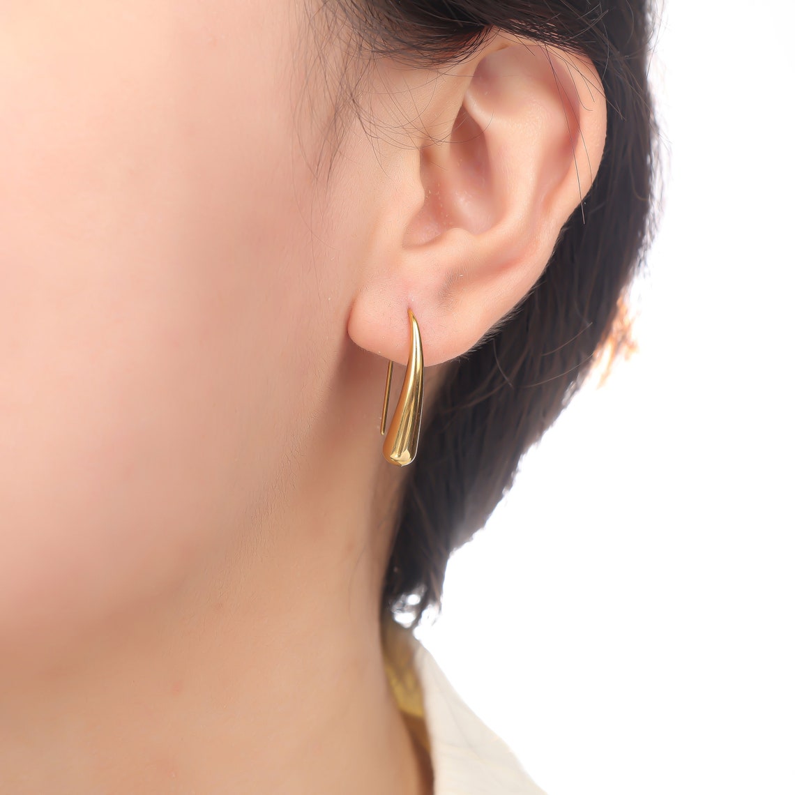 Water Drops - French Hook Earrings