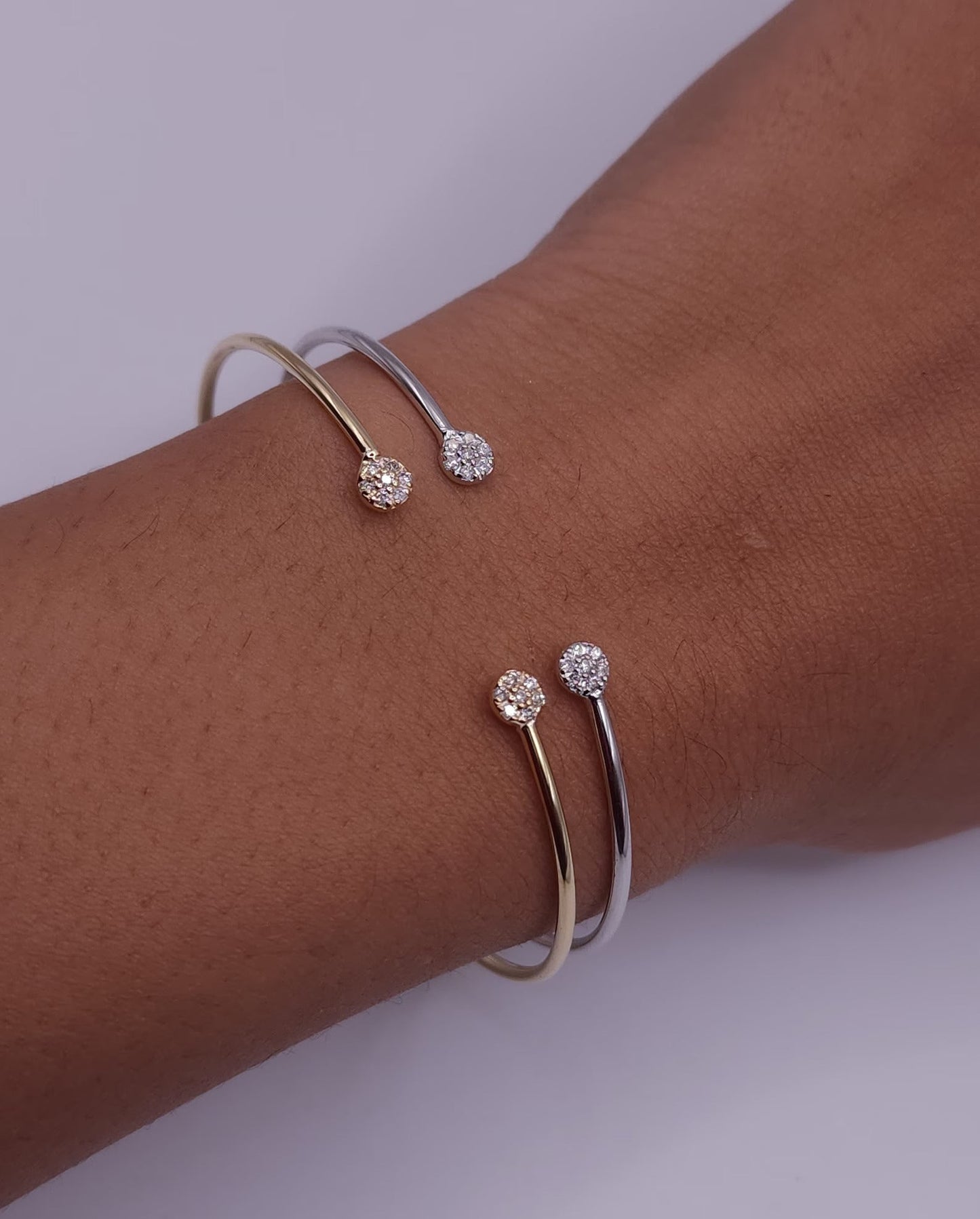 Elegant Open Cuff Bangle Set – Timeless & Versatile