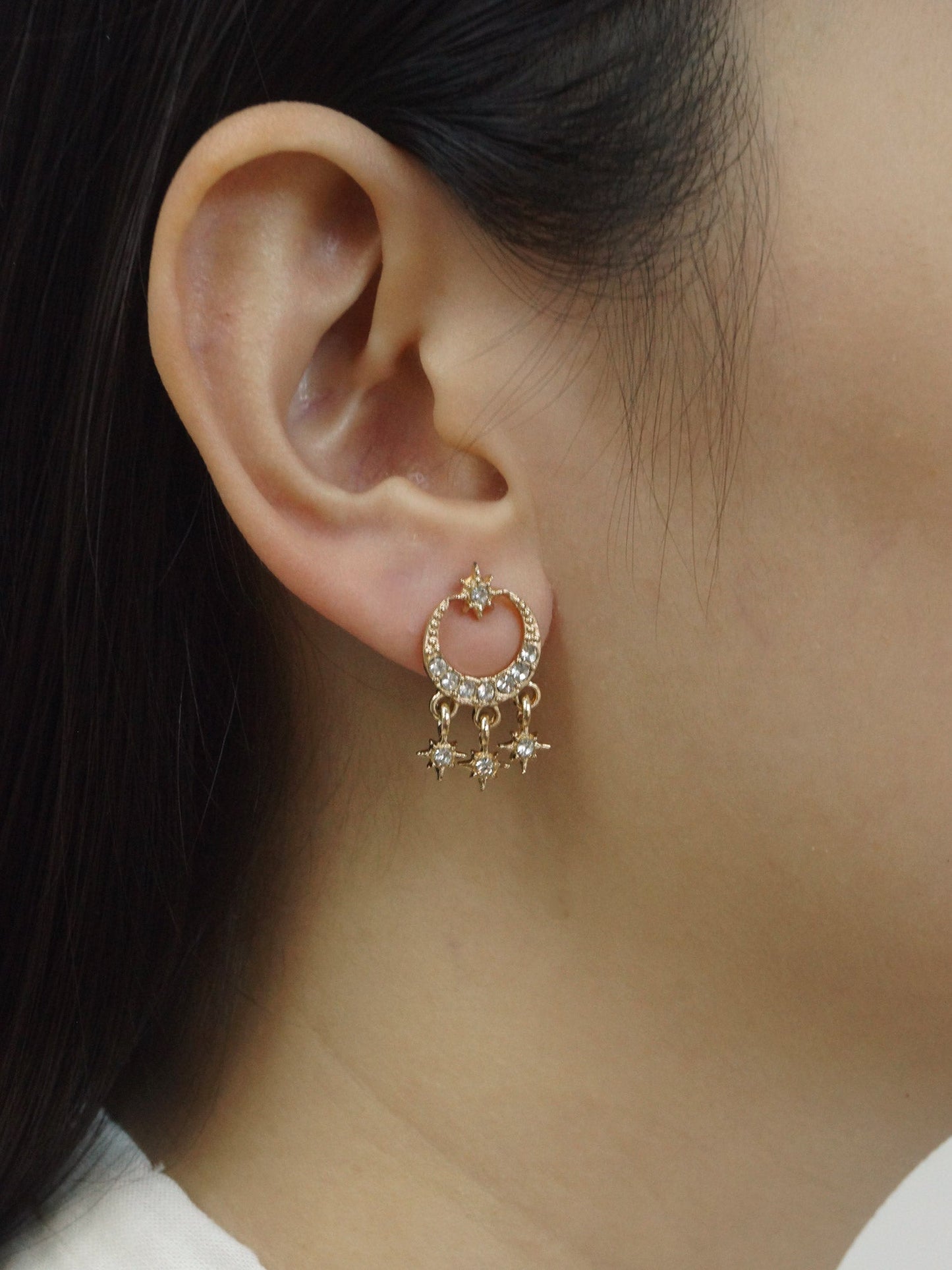Joya - Sparkling Midnight Earrings