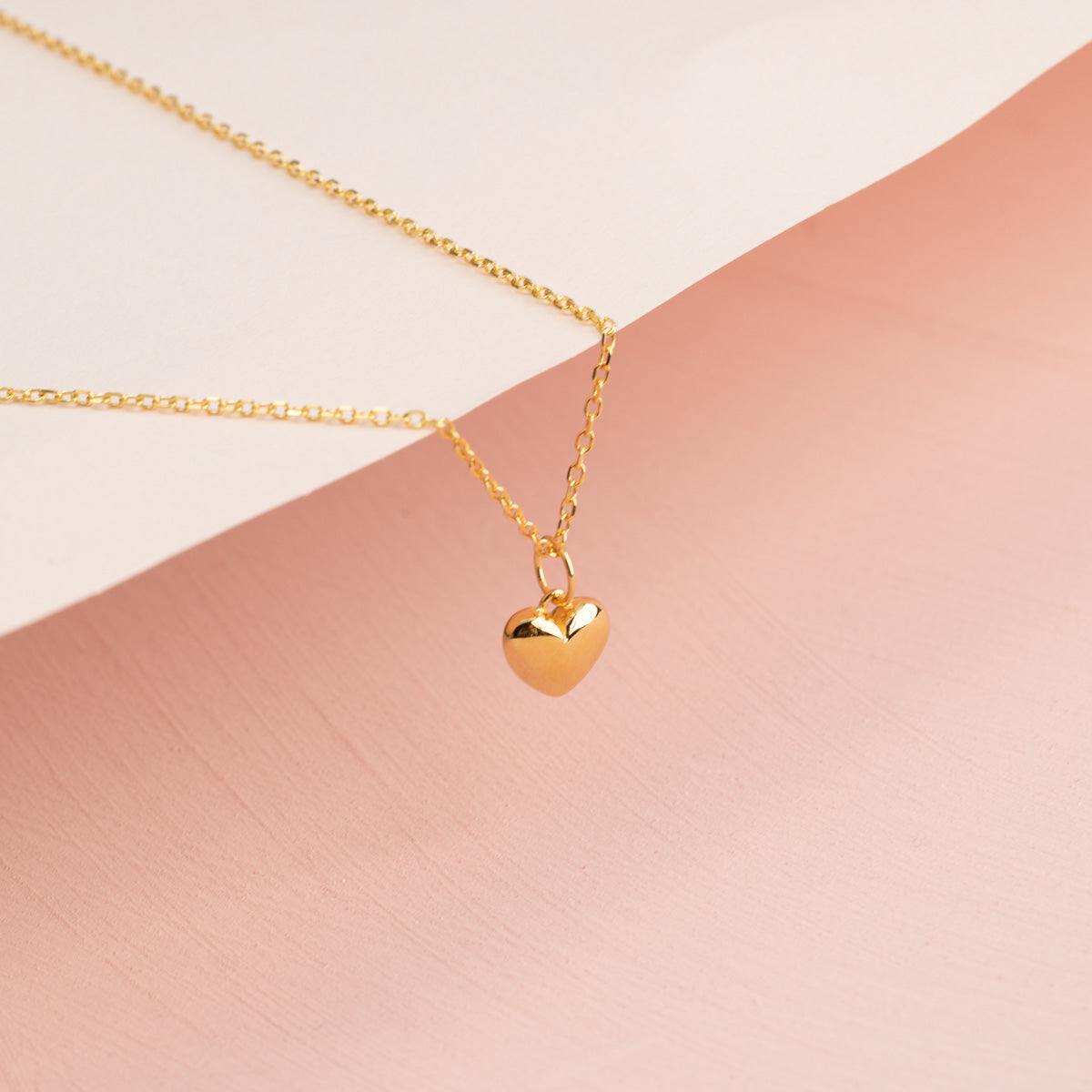 Lamia - Gold Heart Necklace