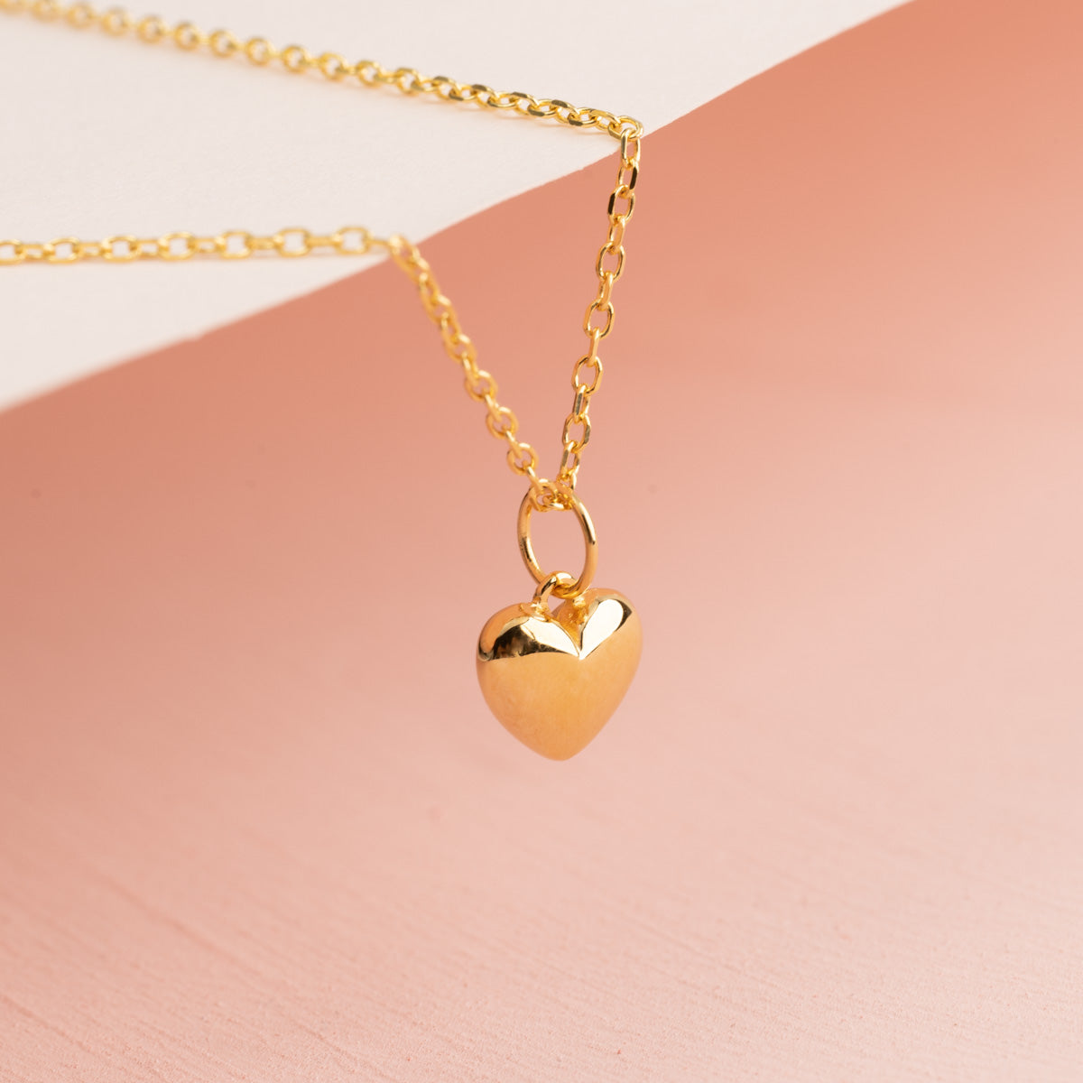 Lamia - Gold Heart Necklace